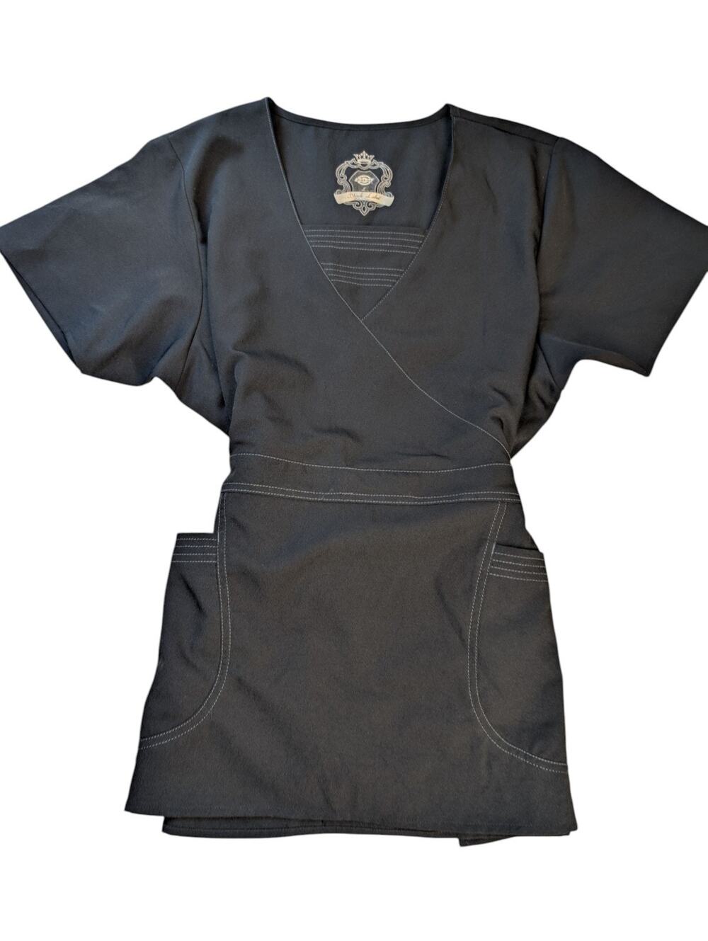 Dickies NWT Performance 4 Way Stretch Medical Uniform Belted Pockets Women's L